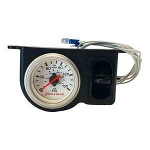 Firestone Industrial Products A24-760 7550 Single Electric White Gauge Housing